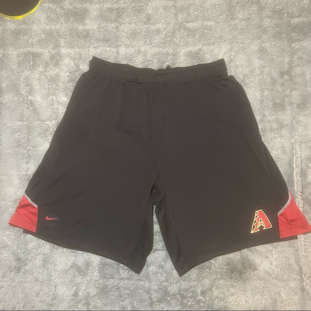 Nike MLB Arizona Diamondbacks Men’s Dri Fit Workout Shorts sz: XXL
